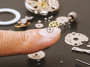 Sorting of smallest parts