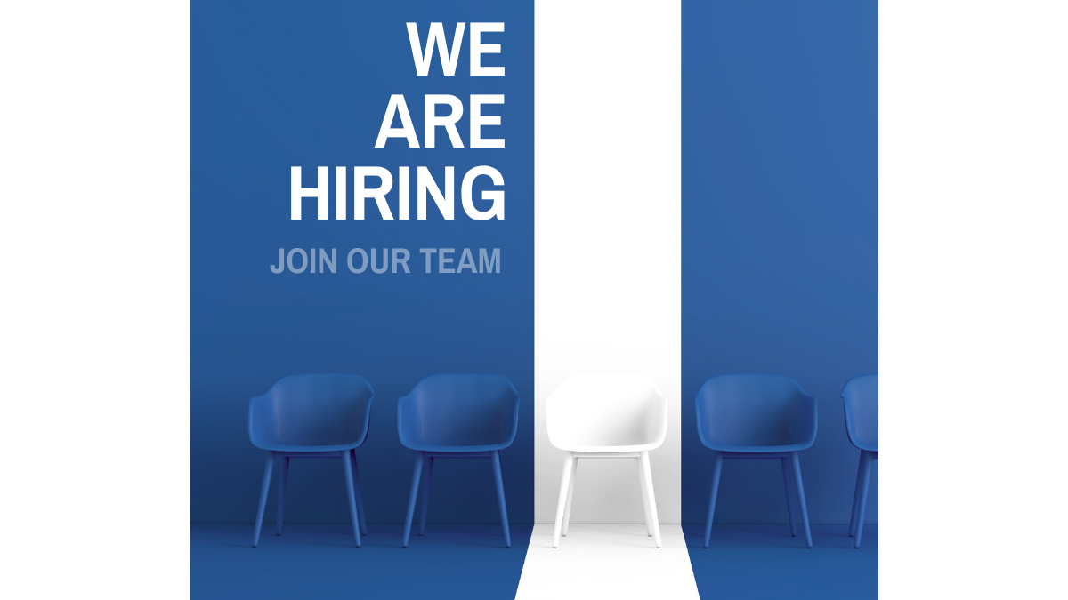 We are hiring